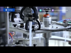 Şampuan, saç kremi, vücut losyonu için Huituo döner 10 kafalı tam servo losyon pompası kapatma makinesi