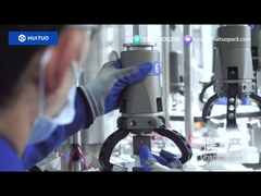 Losyon pompası, disk üstü ve Yorker kapağı için Huituo çok yönlü döner otomatik servo kapatma makinesi