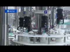 Huituo otomatik 60bpm 8 kafalı şampuan ve saç kremi için döner kapatma makinesi