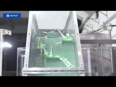 PET şişe El yıkama dezenfektanı 10 kafalı servo kapatma makinesi