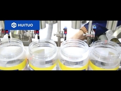 Evrensel dolum için otomatik doğrusal şişe sıvı pistonlu hacimsel doldurma makinesi