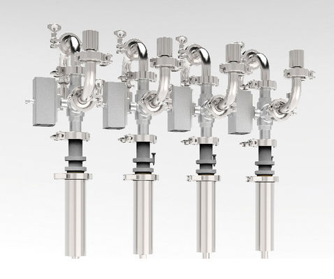 16 Kafa Lineer Piston / Debimetre Dolum Makinesi