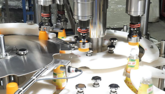 4000W Tavuk Suyu Şişesi Servo Kapatma Ekipmanları