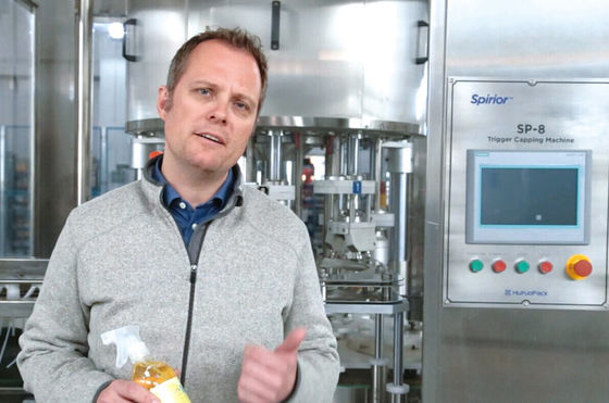 Sıralayıcılı Çok Başlıklı Şişe Kapak Ekipmanları