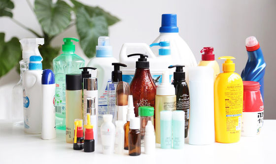 Dokunmatik Ekran Kontrolü Kimyasal Plastik Şişe Kapatma Makinesi