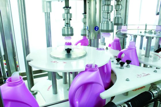 4KW Hassas Tork Kontrolü Plastik Şişe Kapak Makinesi