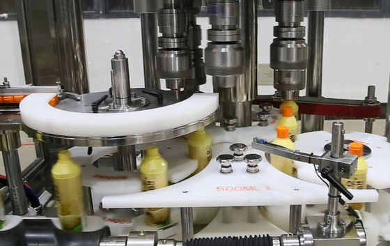 Modül Yapısı Dokunmatik Ekran Plastik Şişe Kapak Makinesi