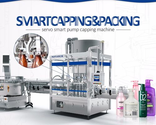 PLC Kontrollü HDPE Şişe Kapatma Ekipmanı 8000BPH