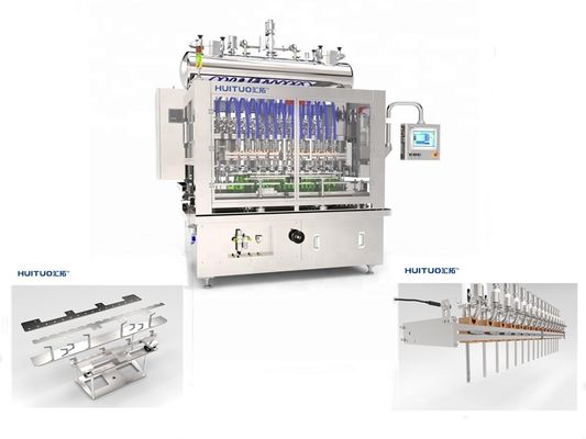 Kozmetik Lineer Piston Şişe Dolum Makinesi