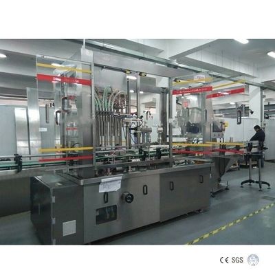 GMP Standart Sıvı Sabun Şişesi Dolum Kapatma Makinesi