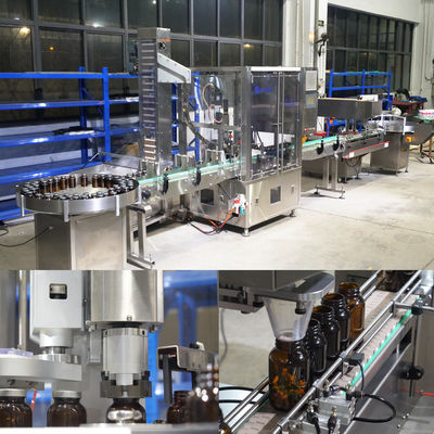 Kapsül için SS316L Kafa Dolum Kapatma Makinesi 4000W