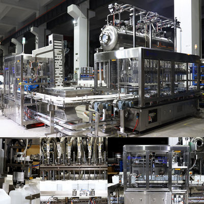 Dezenfeksiyon Su Şişesi Pompası ve Tetik Kapatma Makinesi 12000BPH 4KW