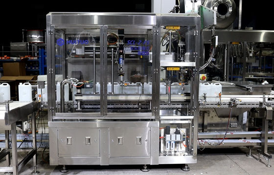 Farmasötik Reaktifler ve tıbbi dezenfektan sıvısı için Huituo Akış Ölçer Dolum ve Servo Kapatma Makinesi