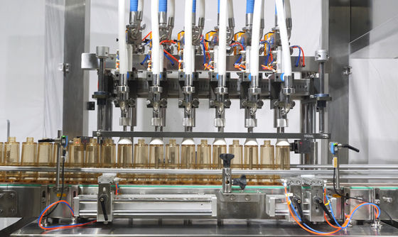 Losyon İçin GMP Standart 380V Dolum Kapatma Makinesi