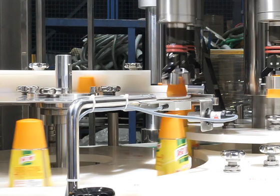 4000W Tavuk Suyu Şişesi Servo Kapatma Ekipmanları