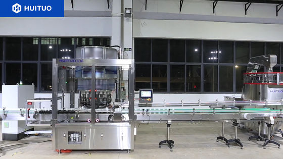Yorker kapağı için Huituo yüksek hızlı döner kapatma makinesi