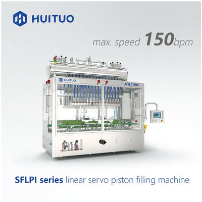 Farklı Kozmetik Şişeleri İçin 60bpm Dolum Makinesi Takip