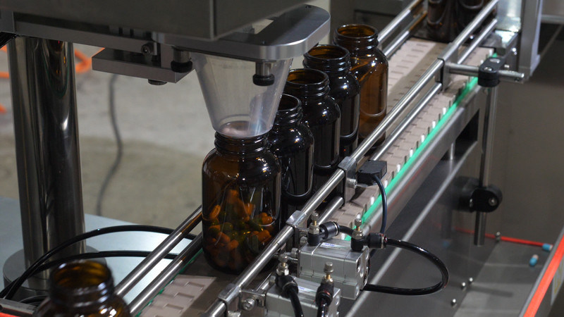 Servo motor Hap Dolum Ve Kapatma Makinası